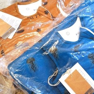 TWO NIB kyte baby sleep sacks Marine & Canadian 2.5 tog medium